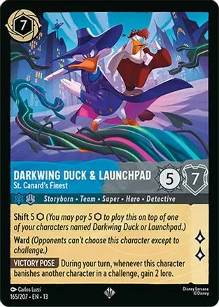 Darkwing Duck & Launchpad