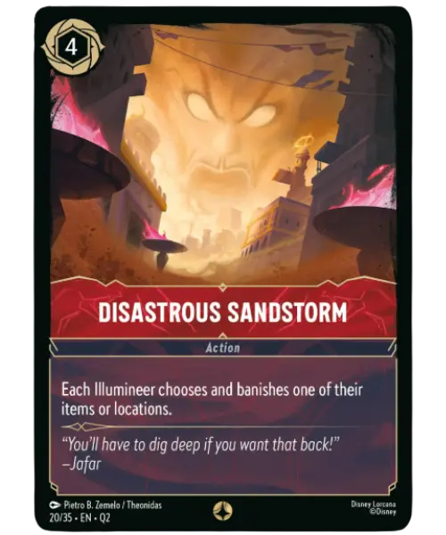 Disastrous Sandstorm