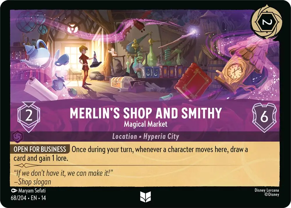 Merlin's Shop and Smithy