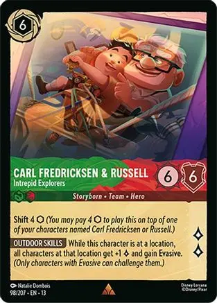 Carl Fredricksen & Russell