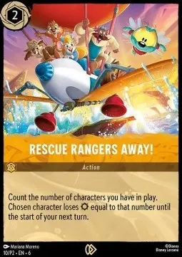 Rescue Rangers Away!