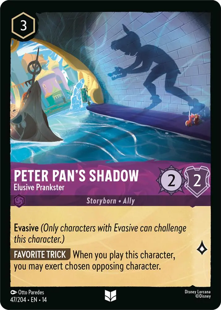 Peter Pan's Shadow