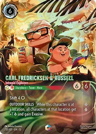 Carl Fredricksen & Russell
