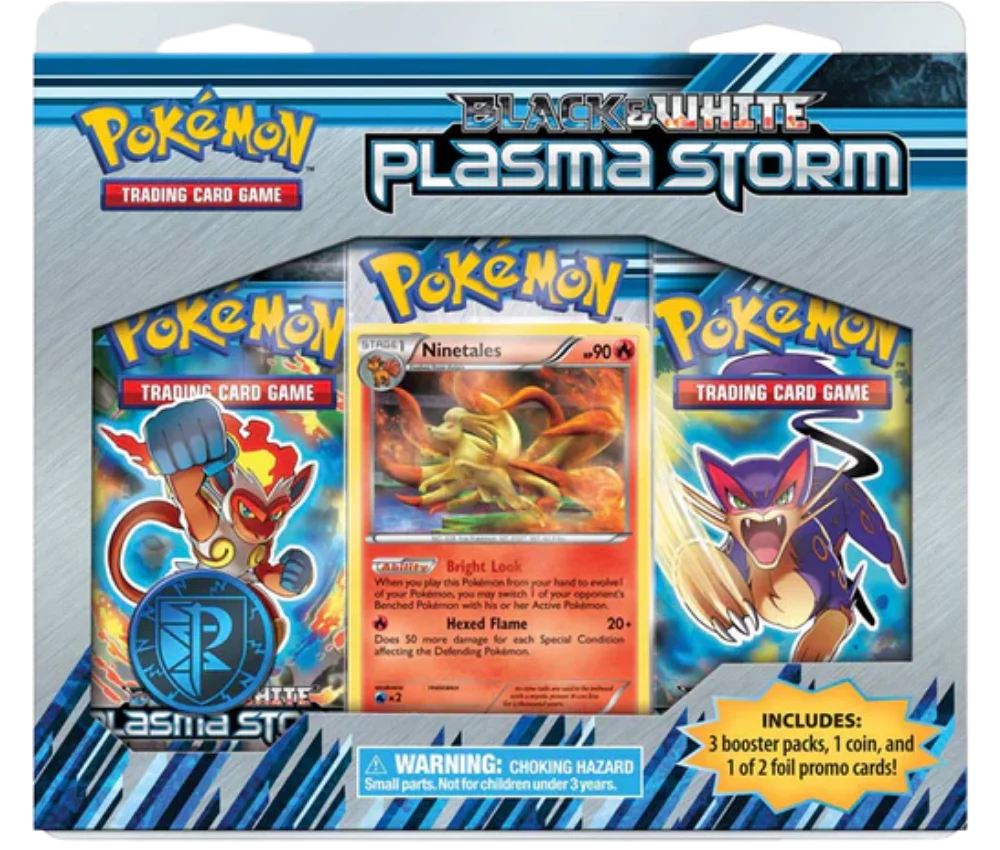 Plasma Storm: 3-Pack Blister (Ninetales)