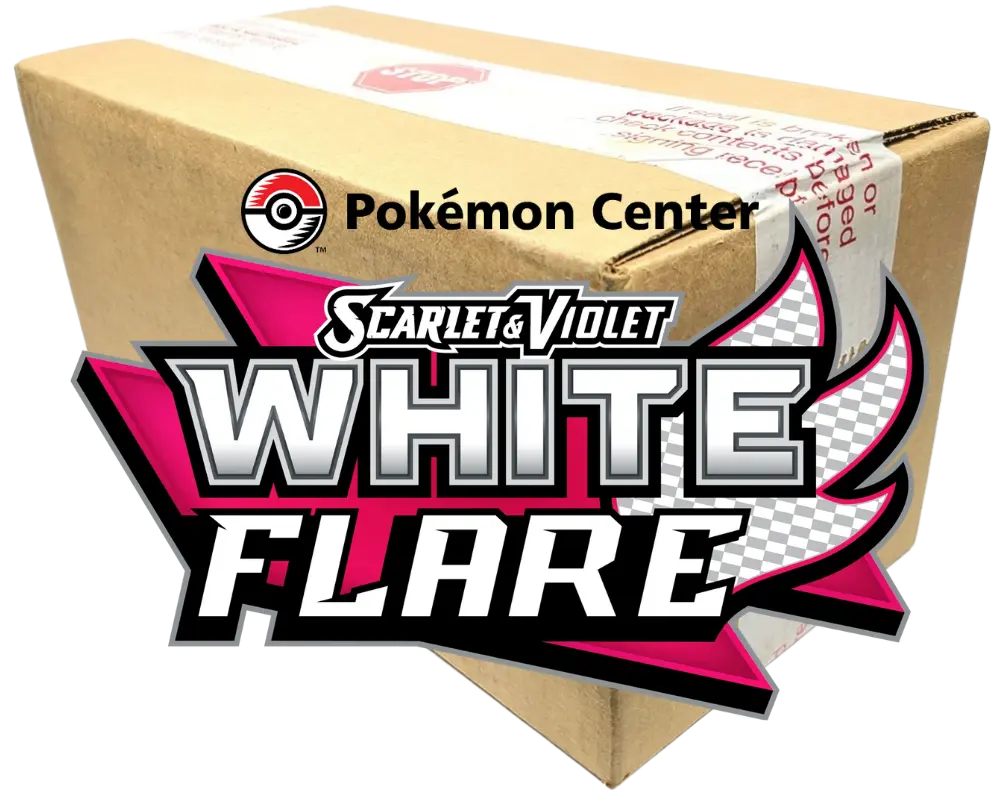 White Flare: Pokemon Center Elite Trainer Box Case
