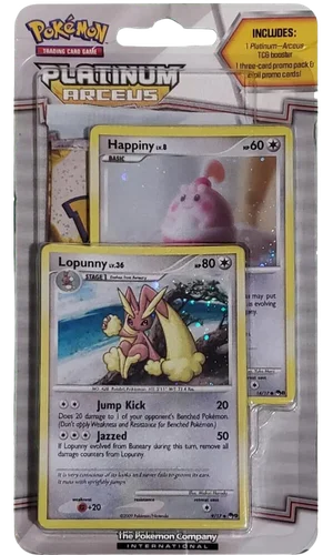 Arceus: Blister Pack (Happiny & Lopunny)