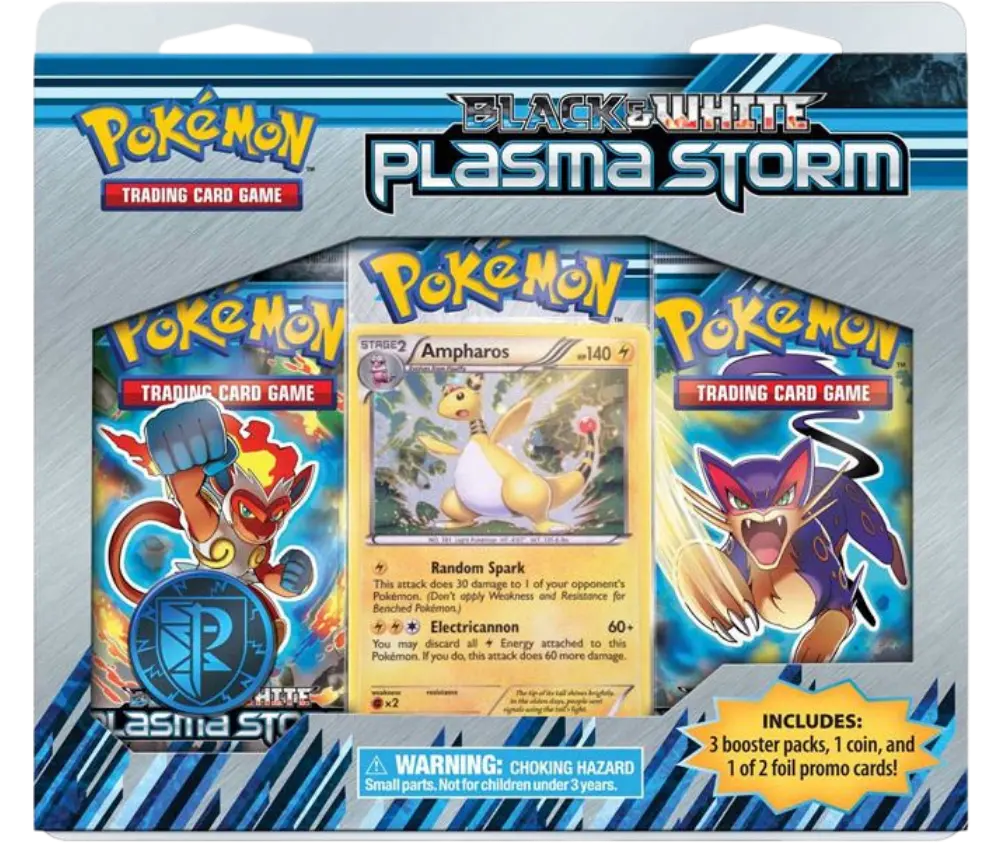Plasma Storm: 3-Pack Blister (Ampharos)