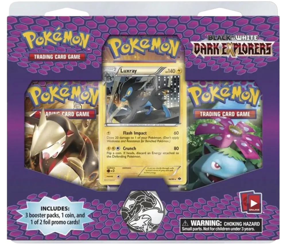 Dark Explorers: 3-Pack Blister (Luxray)