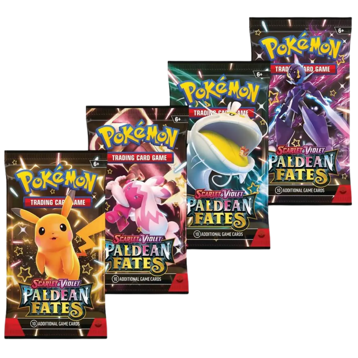 Paldean Fates Booster Pack Art Set