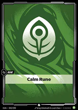 Calm Rune