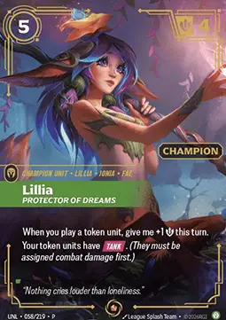 Lillia, Protector of Dreams