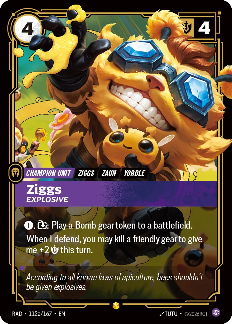 Ziggs, Explosive