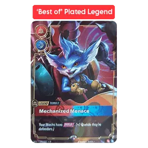 'Best Of' Plated Legend: Rumble, Mechanized Menace