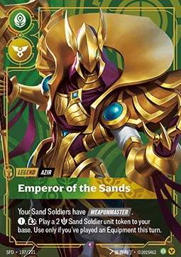 Azir, Emperor of the Sands