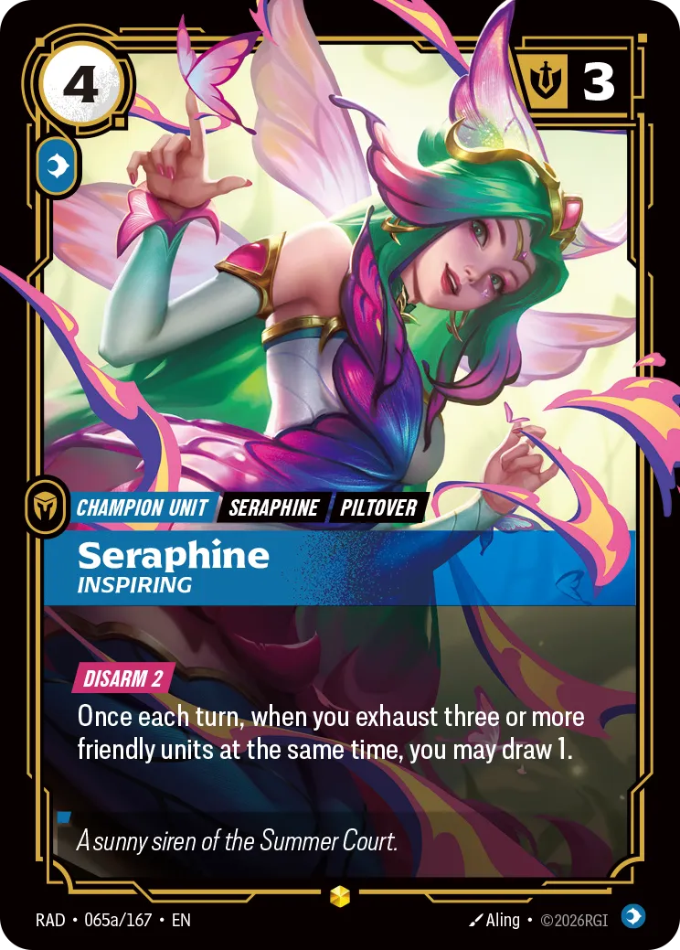 Seraphine, Inspiring