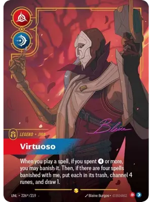 Jhin, Virtuoso