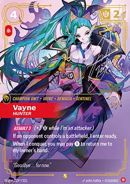 Vayne, Hunter