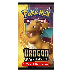 Dragon Majesty Booster (6 Cards)