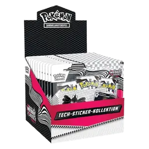 White Flare: Tech Sticker Collection Display