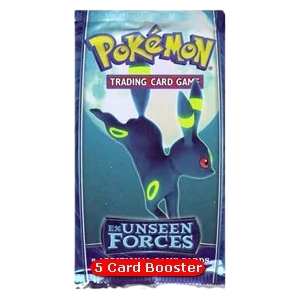 EX Unseen Forces Booster (5 Cards)