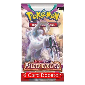 Paldea Evolved Booster (6 Cards)
