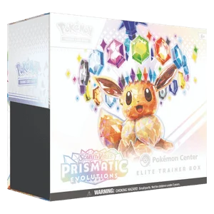 Prismatic Evolutions Pokémon Center Elite Trainer Box
