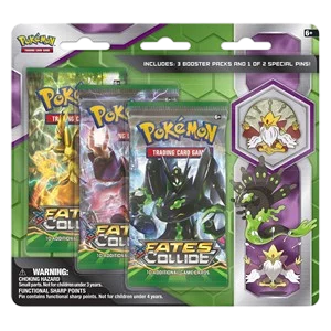 Fates Collide: Mega Alakazam Pin 3-Pack Blister