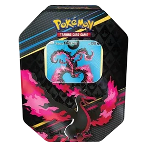 Crown Zenith: Galarian Moltres Tin