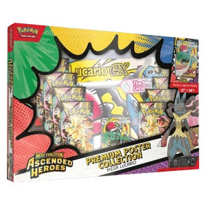 Ascended Heroes: Mega Lucario Premium Poster Collection