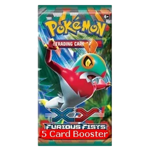 Furious Fists Booster (5 Cards)