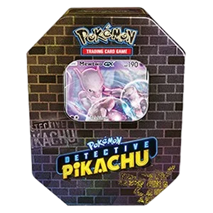 Detective Pikachu Tins: Mewtwo GX Tin