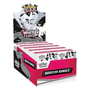 White Flare Booster Bundle Display