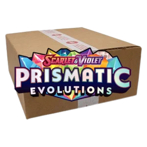 Prismatic Evolutions 10 Elite Trainer Box Case